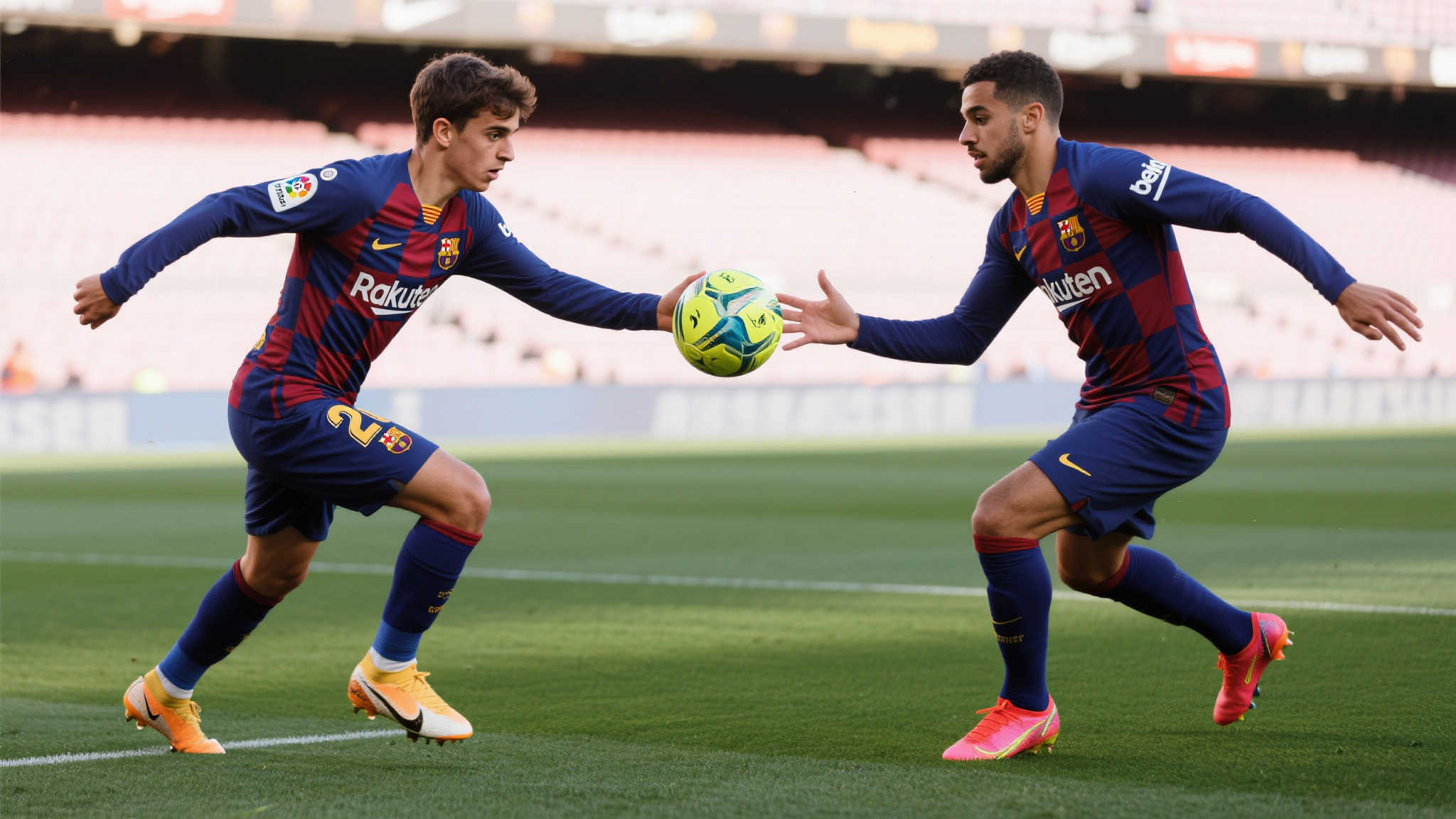 佩德里也有望与亚马尔和登贝莱共享殊荣 加维曾数次公开表示,对保持高频率精确传递特别看重。